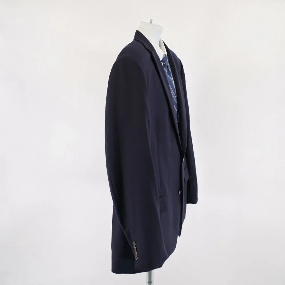 Joseph & Feiss Gold Classic Fit Blue Wool Blazer 46R 2 Button‎ Tagged 48R